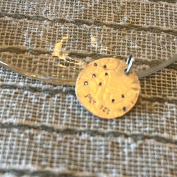 Page Sargisson LEO star diamond constellation zodiac sign Charm Sterling - Picture 6 of 8